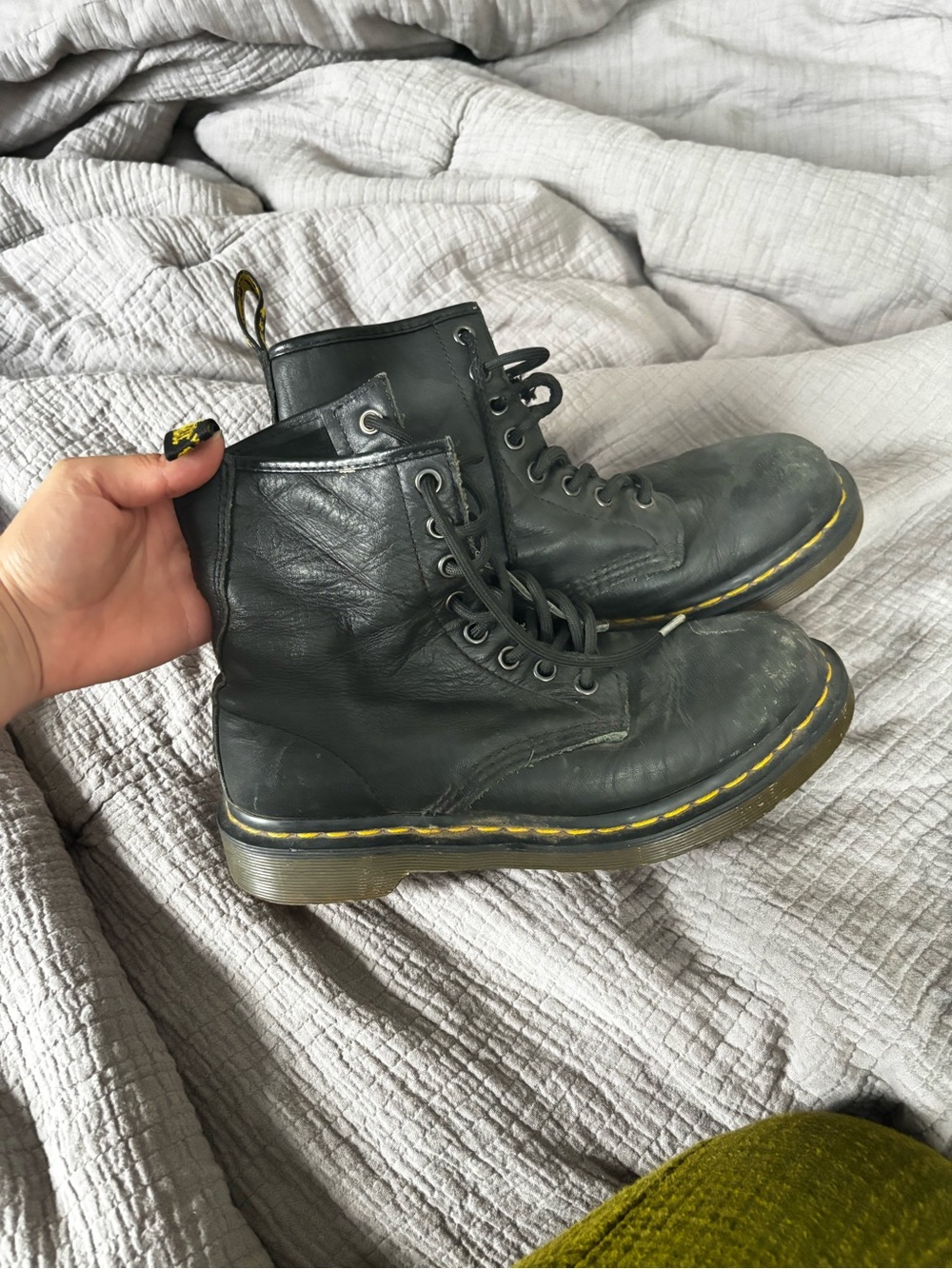 Vintage Dr. Martens combat boots
